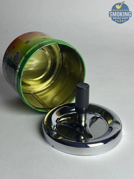 Metal Spinning Ashtray — طفاية سجائر معدنية دوّارة