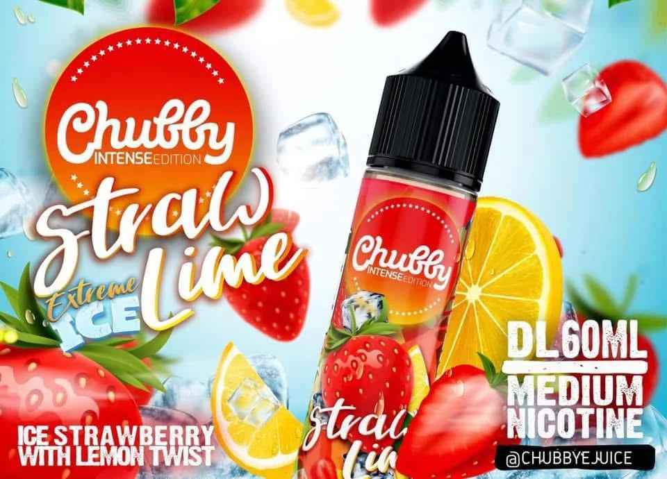 Chubby Liquid 60 ML DL تشابي ليكويد شيشة 60 ملي