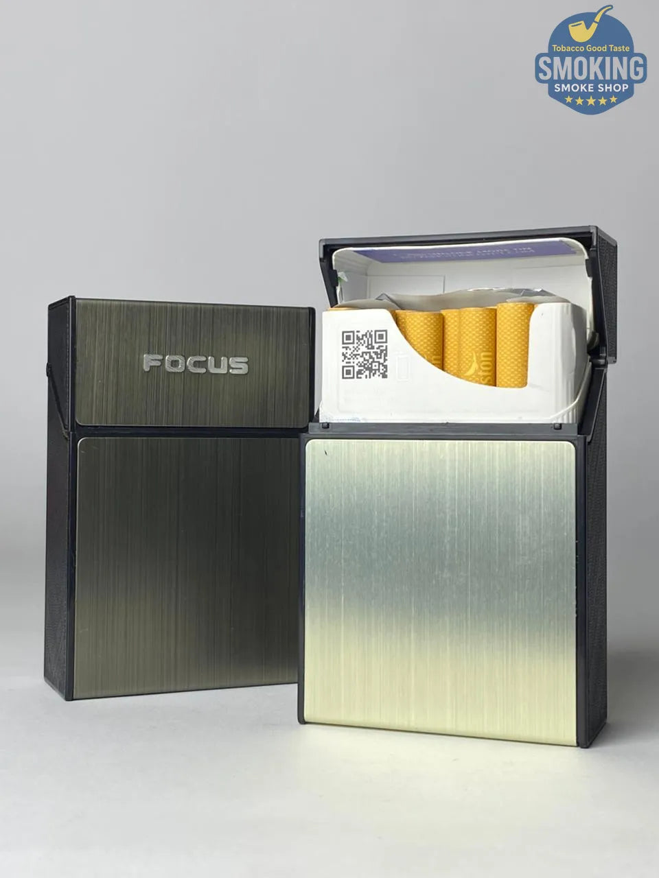 🚬 FOCUS Cigarette Case — علبة سجائر فوكَس الفاخرة