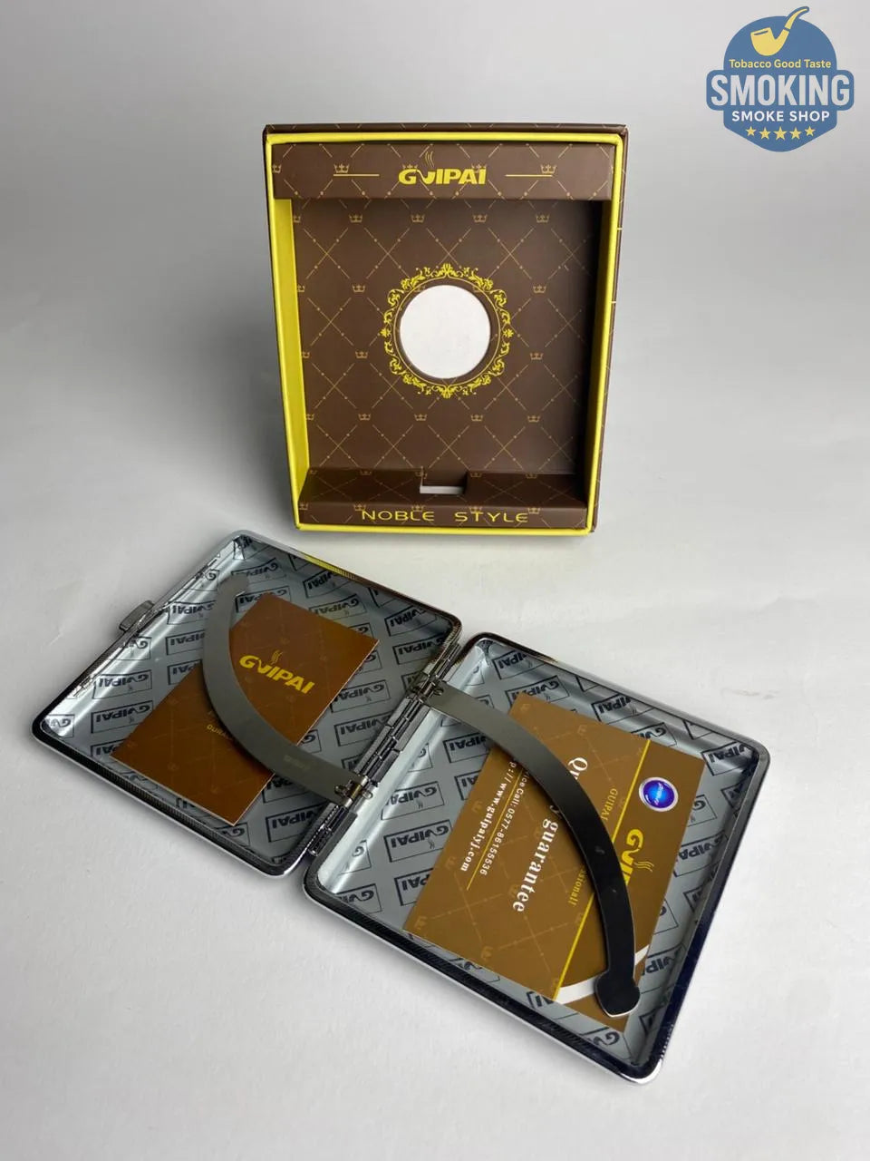 💼 علبة سجائر جلد بجودة وتفاصيل فاخرة GVIPAI — علبة سجائر جيڤيباي نوبل ستايل