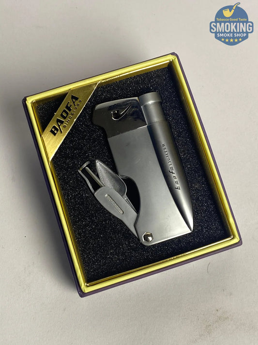 Pipe Lighter (3-in-1 Pipe Tools) — ولاعة بايب بلهب ناعم مع أدوات 3×1