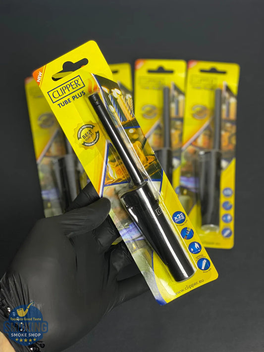 Clipper Tube Plus Refillable Utility Lighter — ولاعة كليبر تيوب بلس طويلة قابلة لإعادة التعبئة