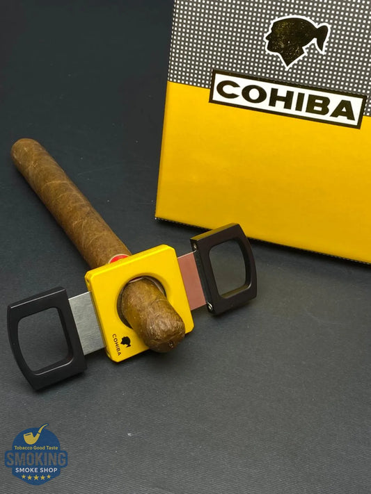طقم ولاعة وقاطع سيجار كوهيبا – Cohiba Cigar Lighter & Cutter Gift Set