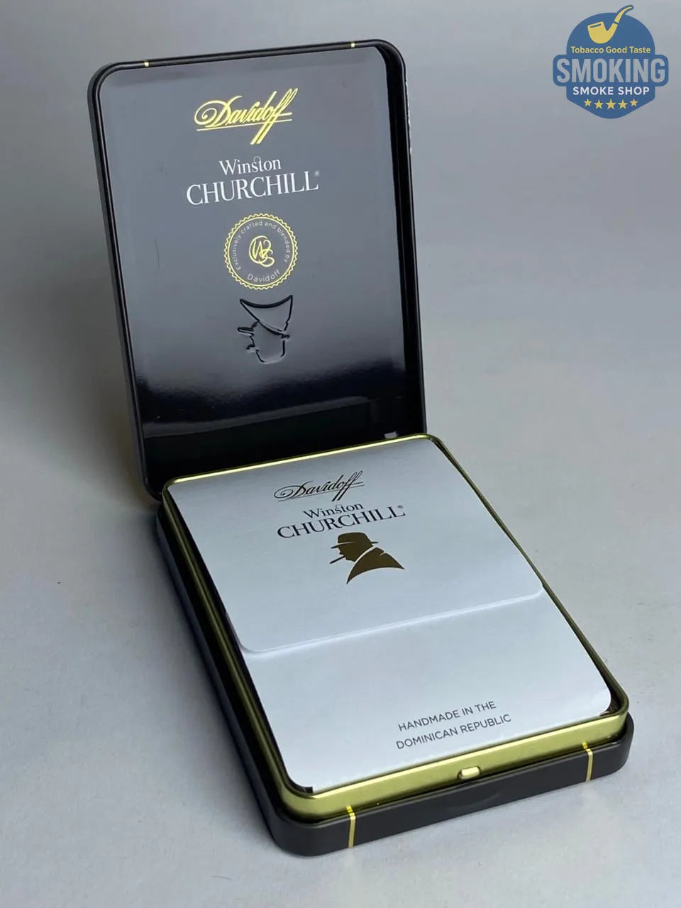 💨 Davidoff Winston Churchill Petit Panetela — سيجار دافيدوف ونستون تشرشل (صغير الحجم)