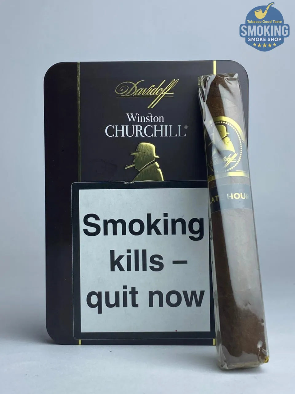 💨 Davidoff Winston Churchill Petit Panetela — سيجار دافيدوف ونستون تشرشل (صغير الحجم)