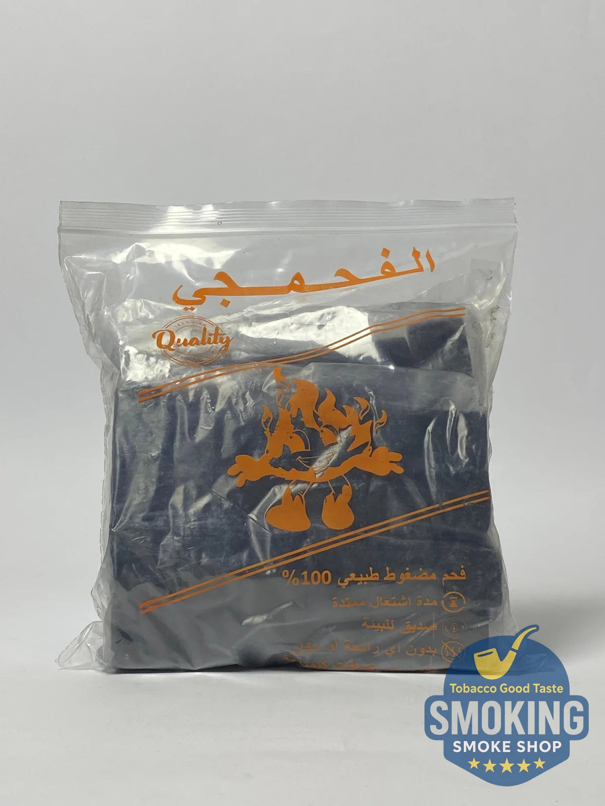 100% فحم بلدي مضغوط طبيعي