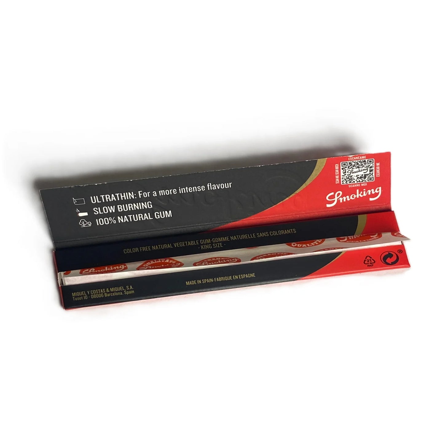 Smoking Deluxe King Size سموكنج اسود طويل