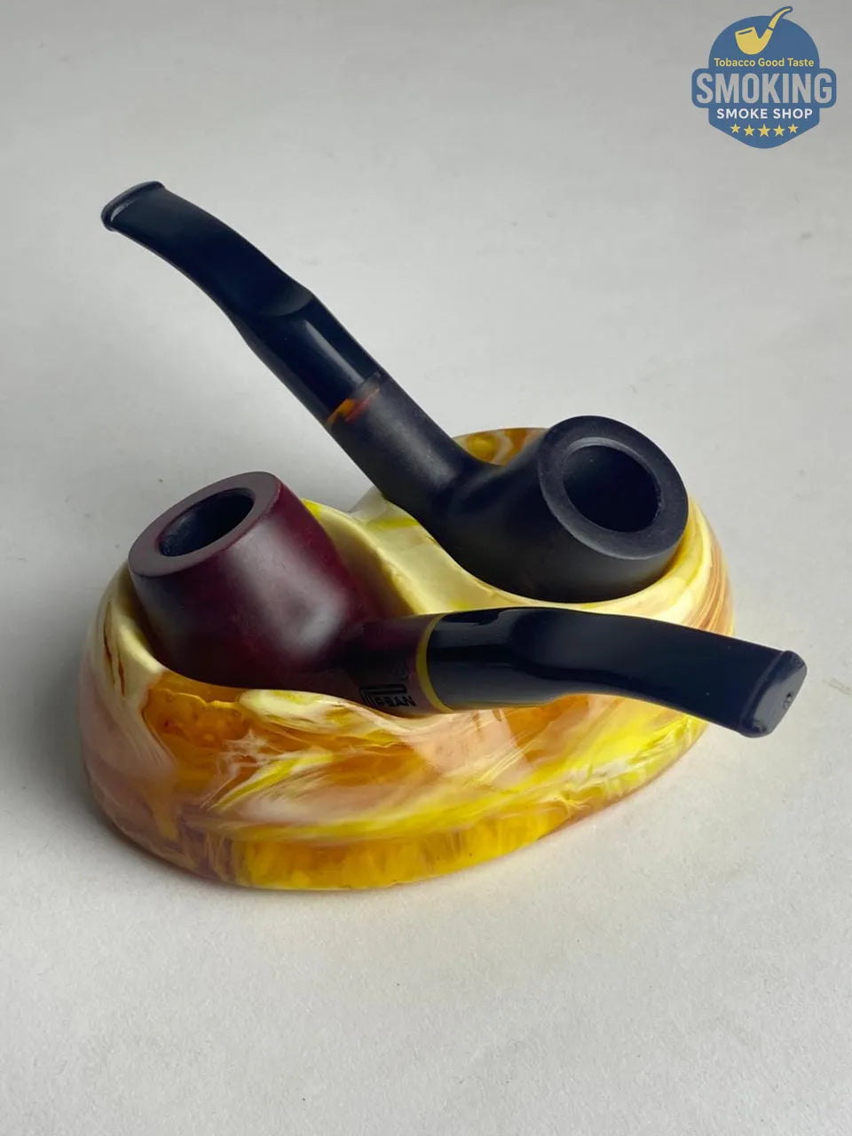 قاعدة ( كرسي ) بايب أكريليك بتصميم خشبي – Acrylic Pipe Rest (Wood Design)