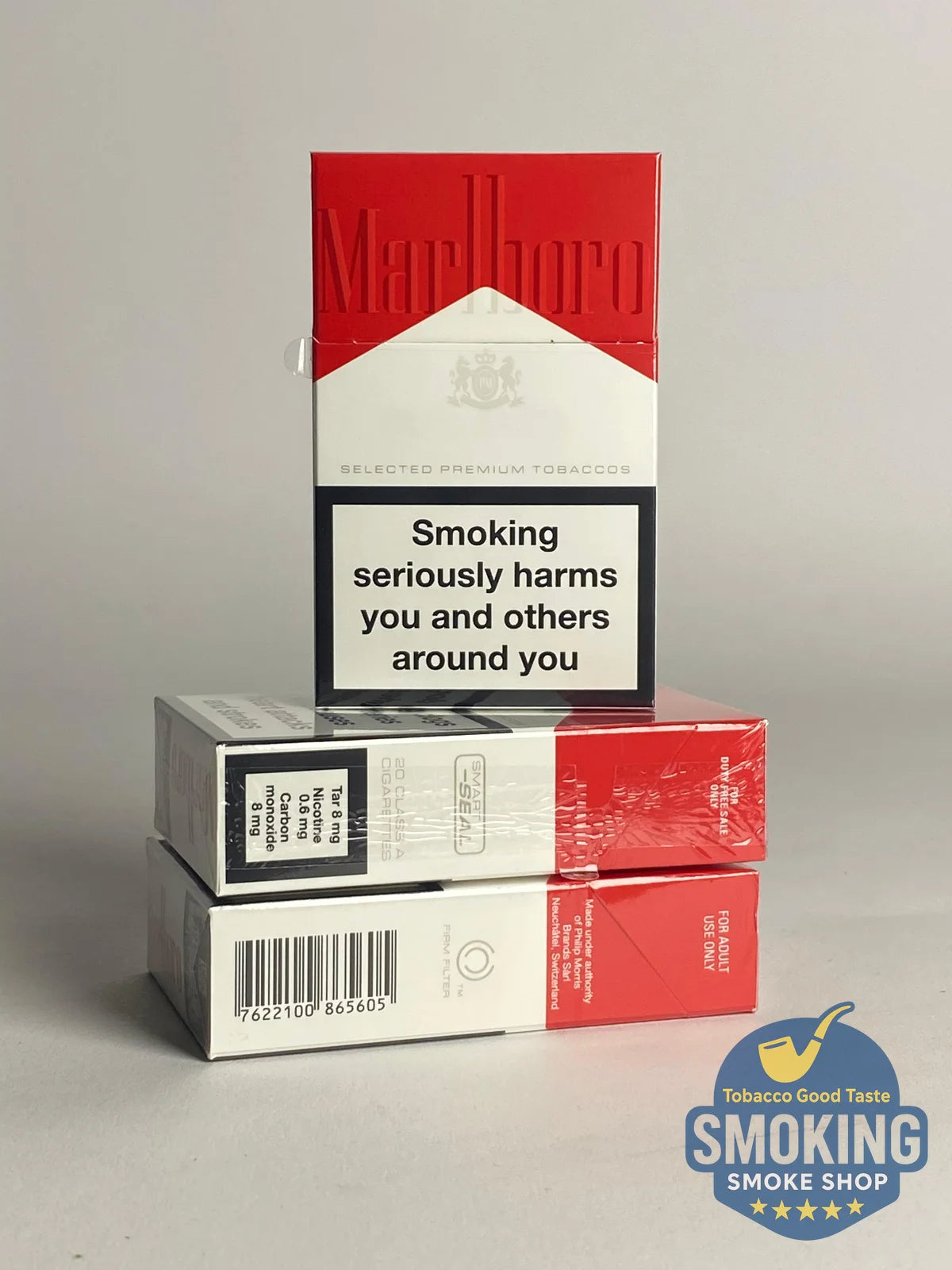 Marlboro Red Smart Seal pack مارلبورو احمر سمارت سيل