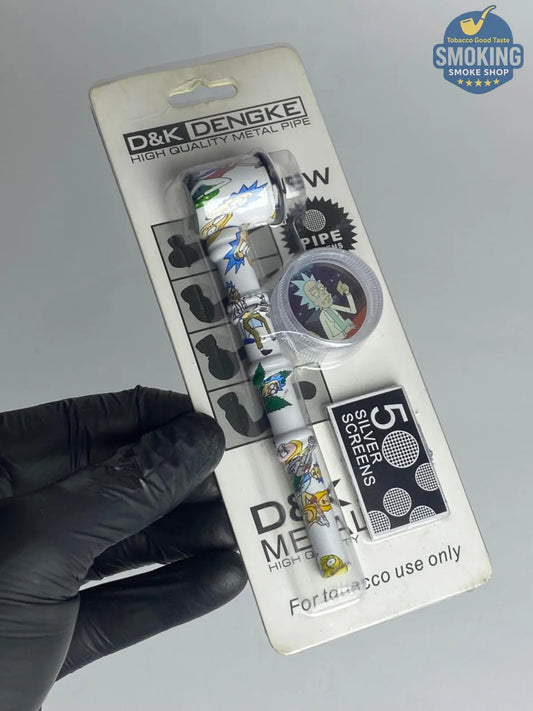 D&K Rick & Morty Metal Pipe — مدواخ معدني دي آند كيه بتصميم كارتون ريك ومورتي