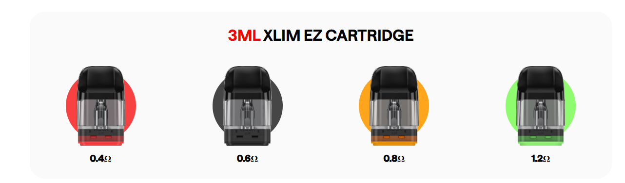 Oxva xlim EZ cartridge كارتدج اوكسافا اكسليم ايزي سموكنج شوب