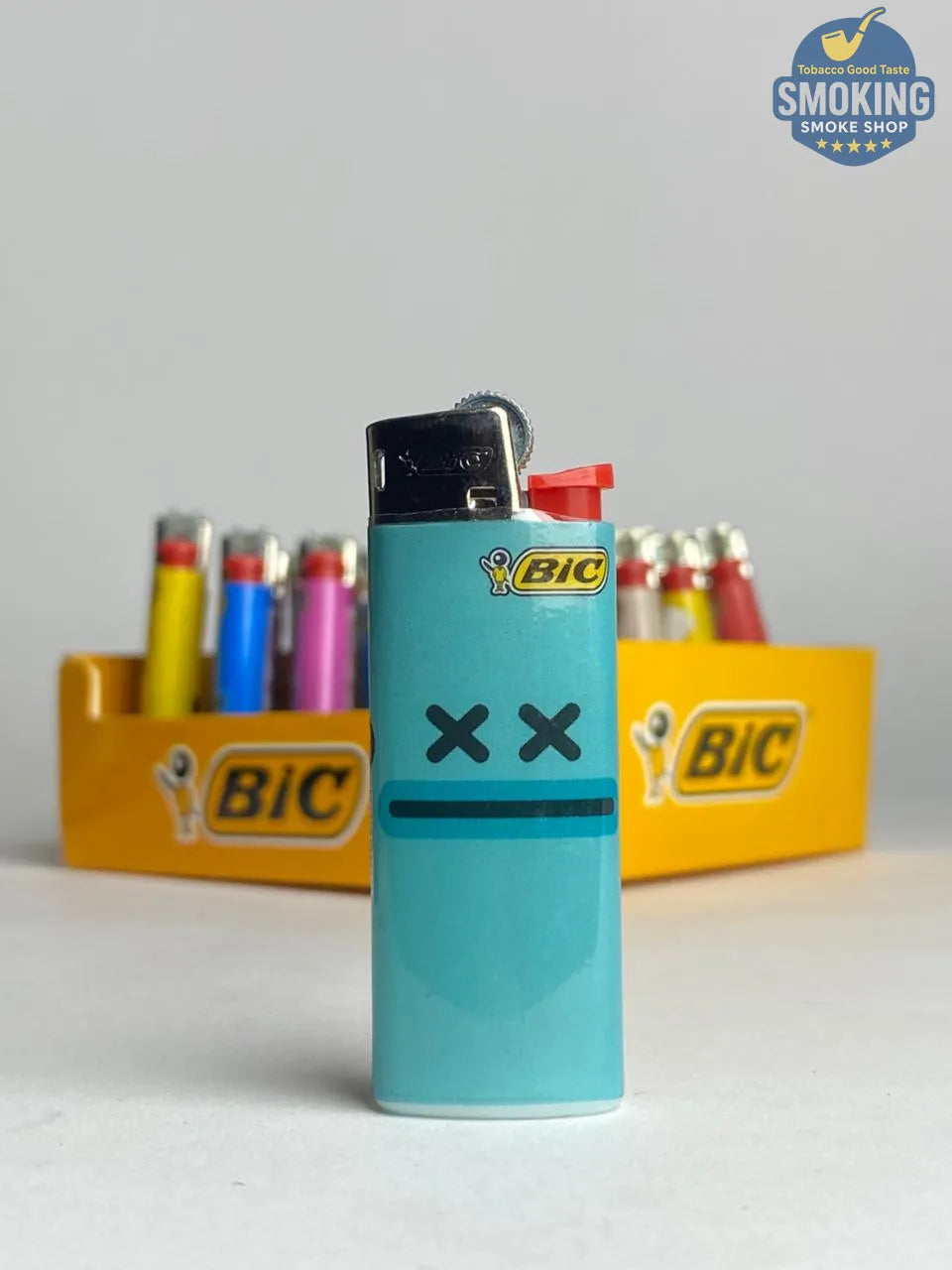 🔥 ولاعة BIC بتصميم الوجوه التعبيرية – BIC Emoji Lighter