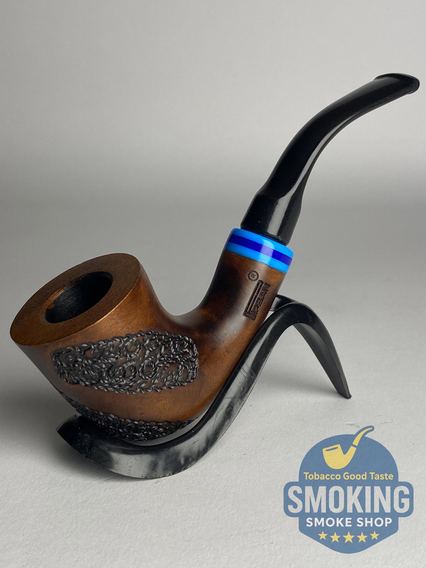 Pipsan Bent Billiard Pipe بايبسان بليارد بايب منحي