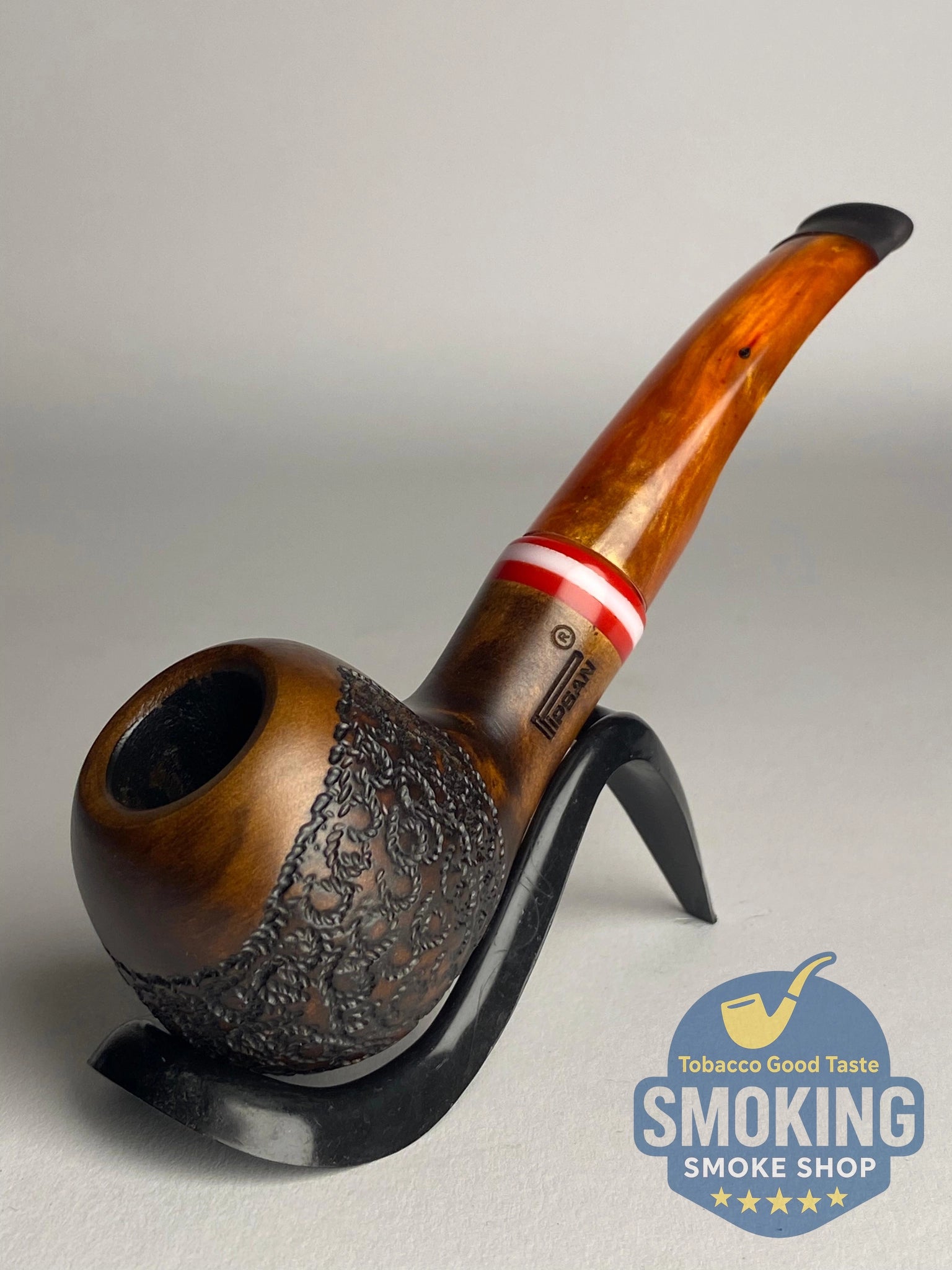 Pipsan Apple colored Stem pipe بايبسان آبل بايب ساق كهرماني