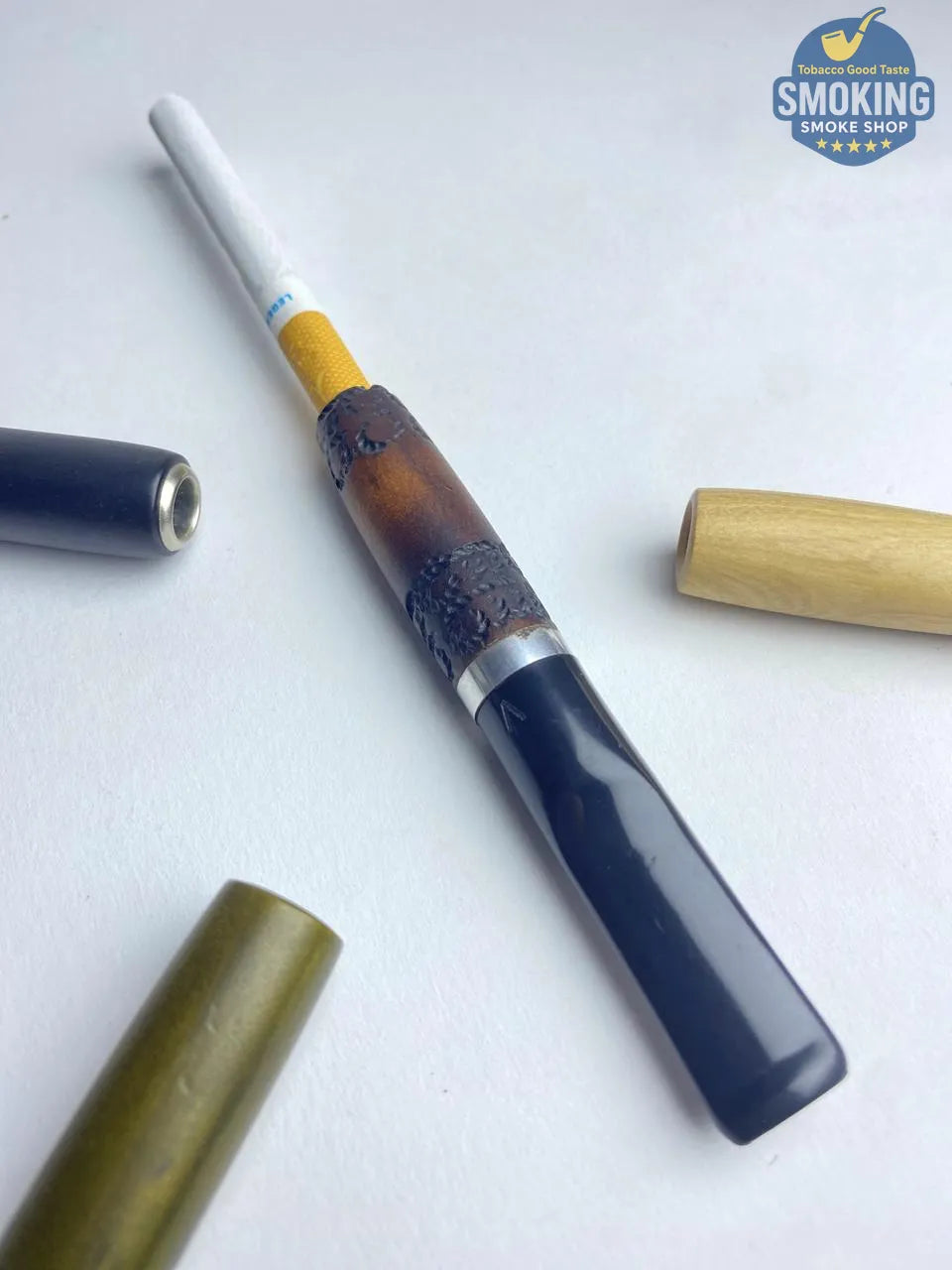 🚬 PIPSAN Wooden Cigarette Holder — مبسم سجائر خشبي فاخر من بيبسان