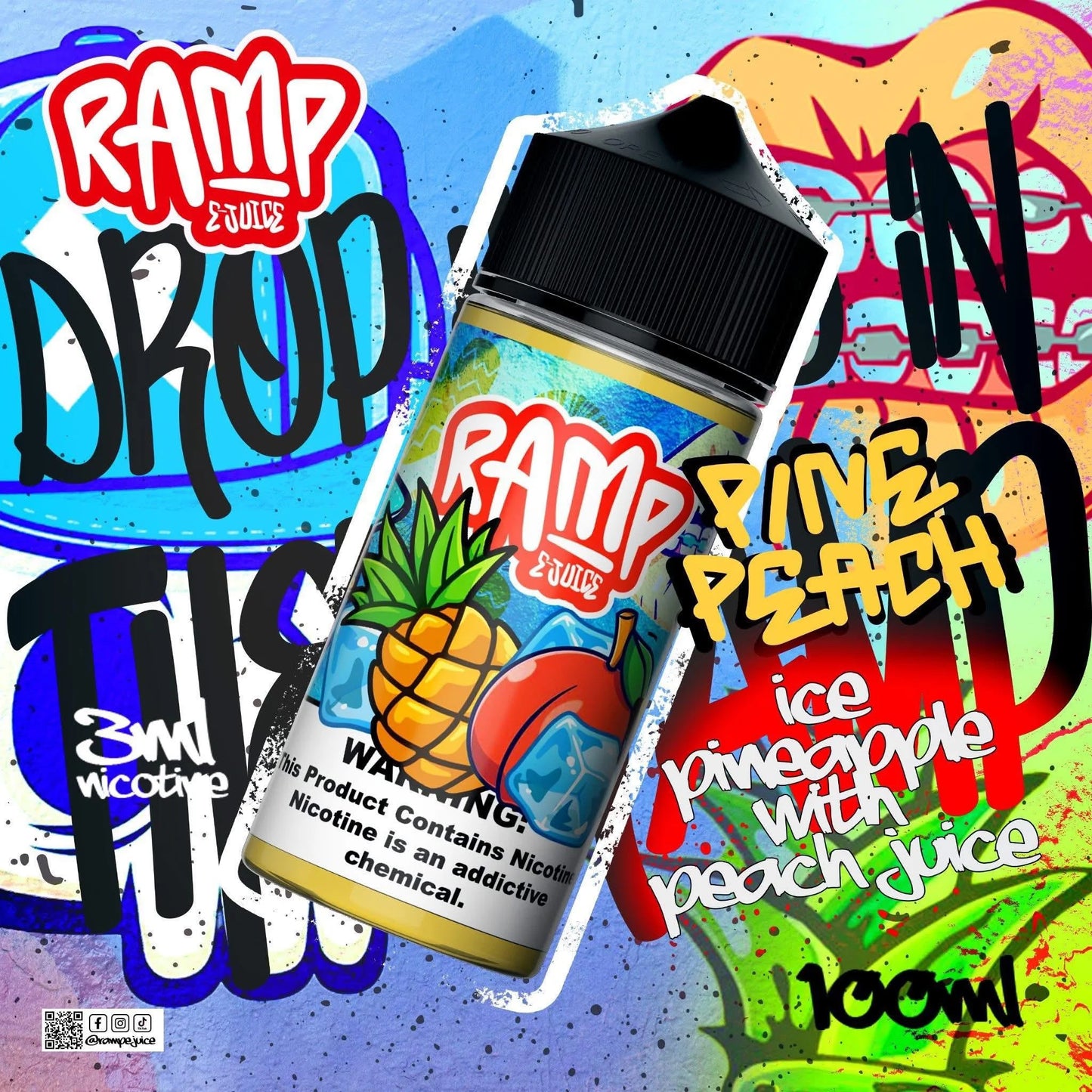 Ramp Liquid 100 ML DL رامب ليكويد شيشة 100 ملي