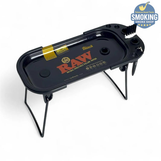 RAW Rolling Tray with Legs — طفاية و صينية لف روو مع حامل