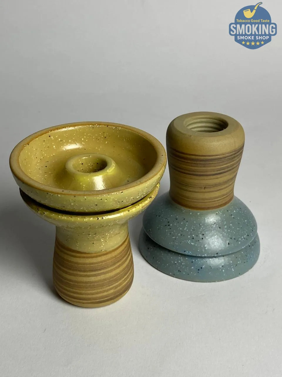 رأس شيشة فخار مزخرف – Clay shisha head