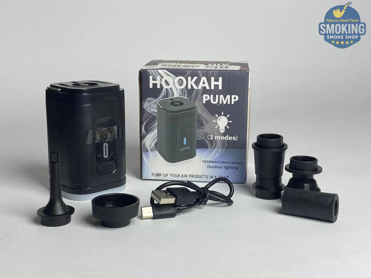 🚭 Hookah Pump — مضخة شيشة + طرد للهواء ( جهاز تسخين حجر الشيشة )