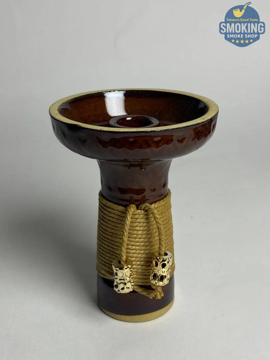 Luxury Oriental Hookah Bowl – رأس ( حجر ) شيشة شرقي فاخر بالحبال الذهبية