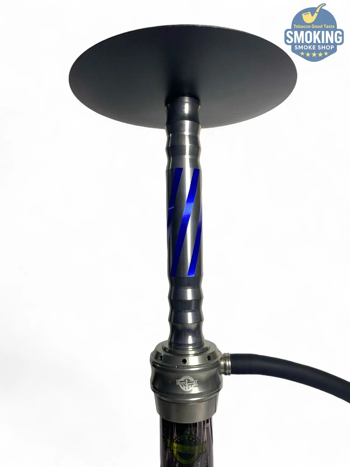 شيشة ملك الزمان ياقوت ازرق – طقم كامل بشنطة Malek El Zaman Hookah Set – Travel Case Edition