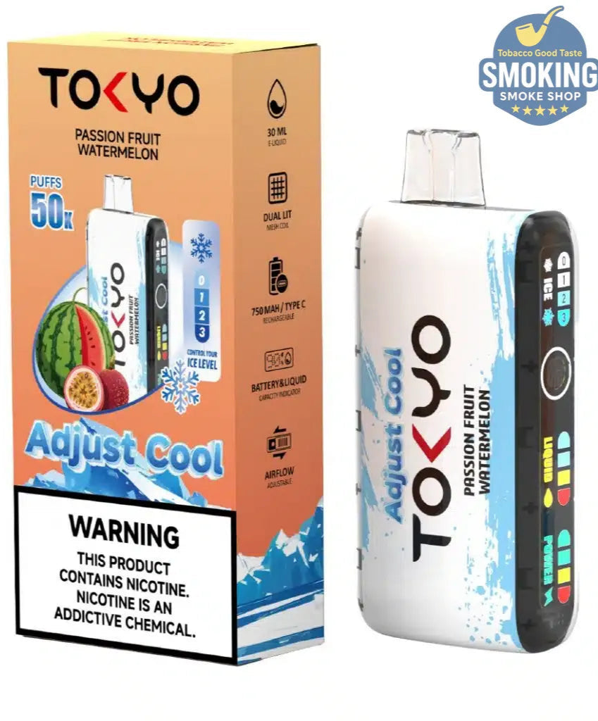 TOKYO Adjust Cool 50K — طوكيو ديسبوزبول تحكم في شدة الآيس 50 الف سحبة