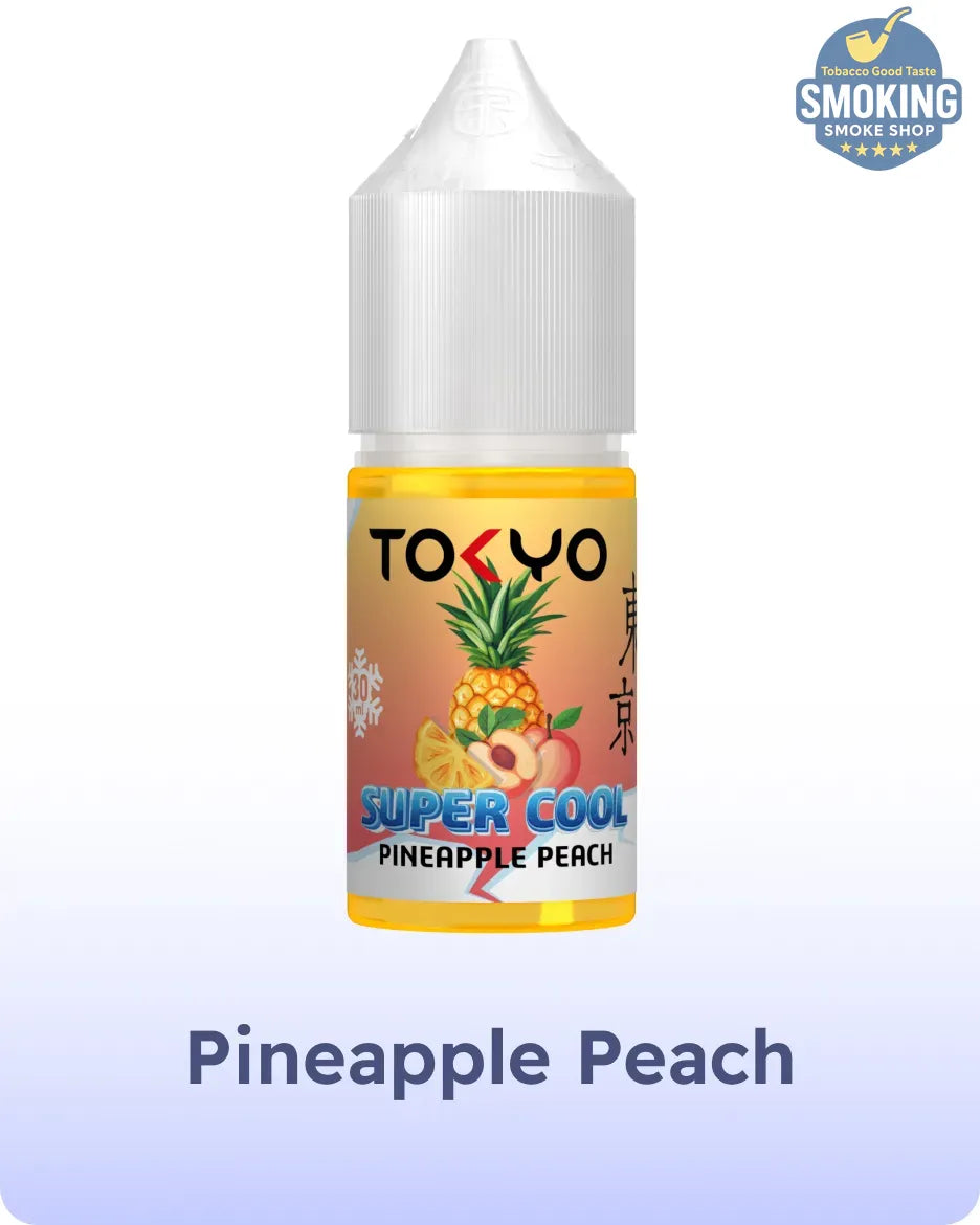 TOKYO Super Cool Salt Liquid 35-50 Nic طوكيو سوبر كول سالت ليكويد 35-50 نيكوتين