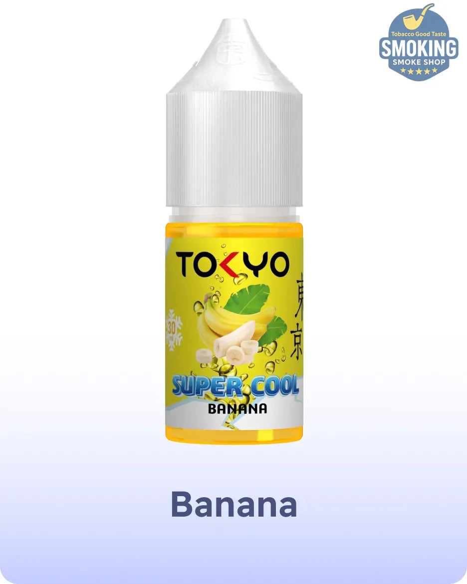 TOKYO Super Cool Salt Liquid 35-50 Nic طوكيو سوبر كول سالت ليكويد 35-50 نيكوتين