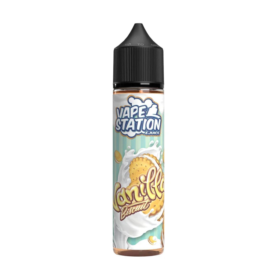 Vape Station Liquid 60ML DL فايب ستاشن ليكويد شيشة 60 ملي