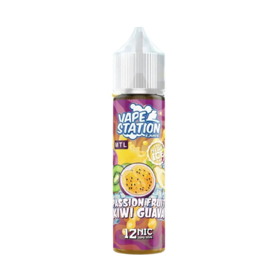 Vape Station Liquid Super Ice DL 60ML فايب ستاشن ليكويد شيشة سوبر آيس 60 ملي
