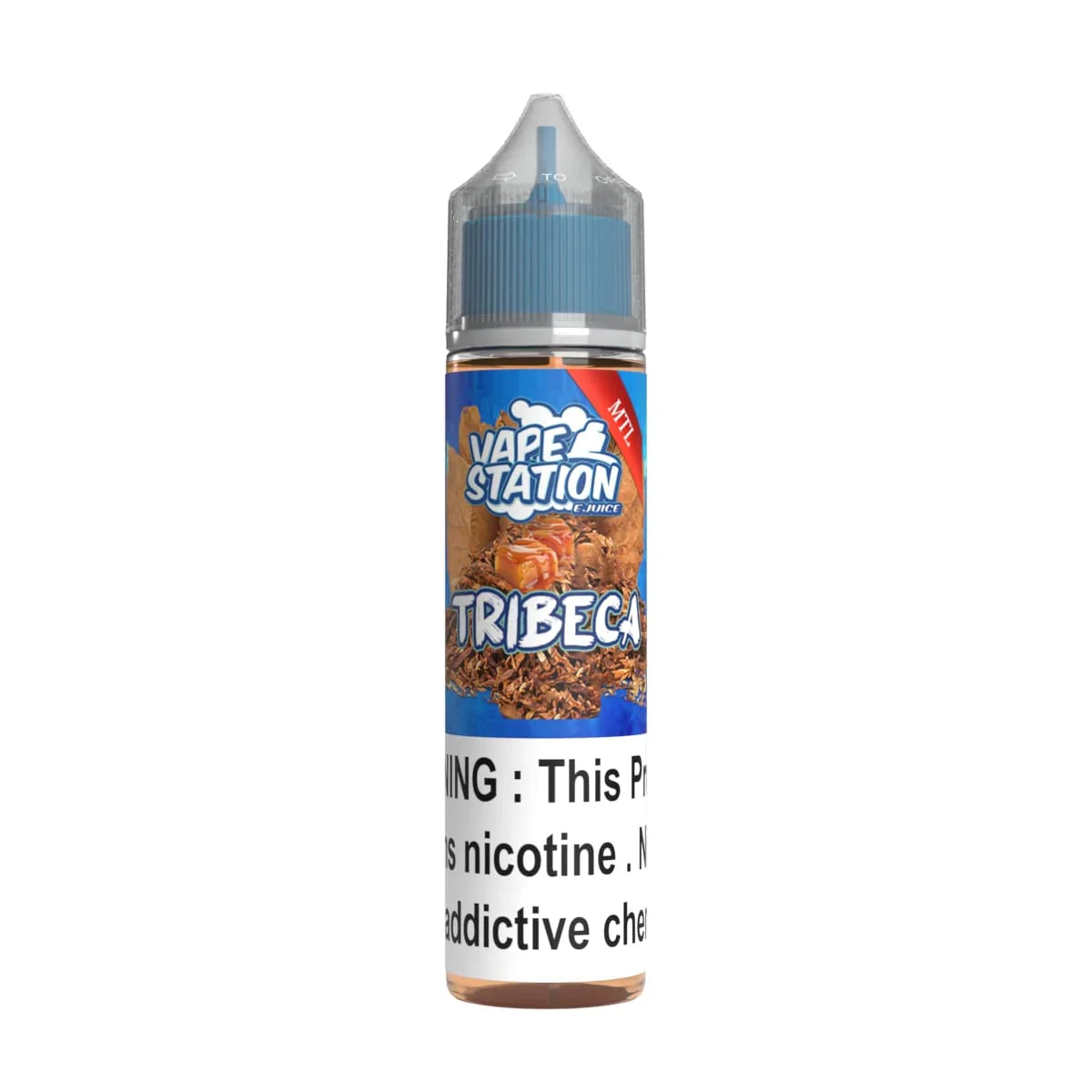 Vape Station Liquid MTL 60ML فايب ستاشن ليكويد سحبة سيجارة 60 ملي