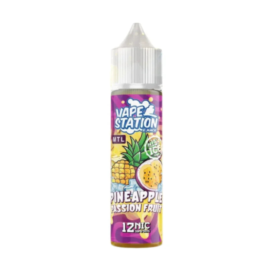 Vape Station Liquid MTL 60ML فايب ستاشن ليكويد سحبة سيجارة 60 ملي