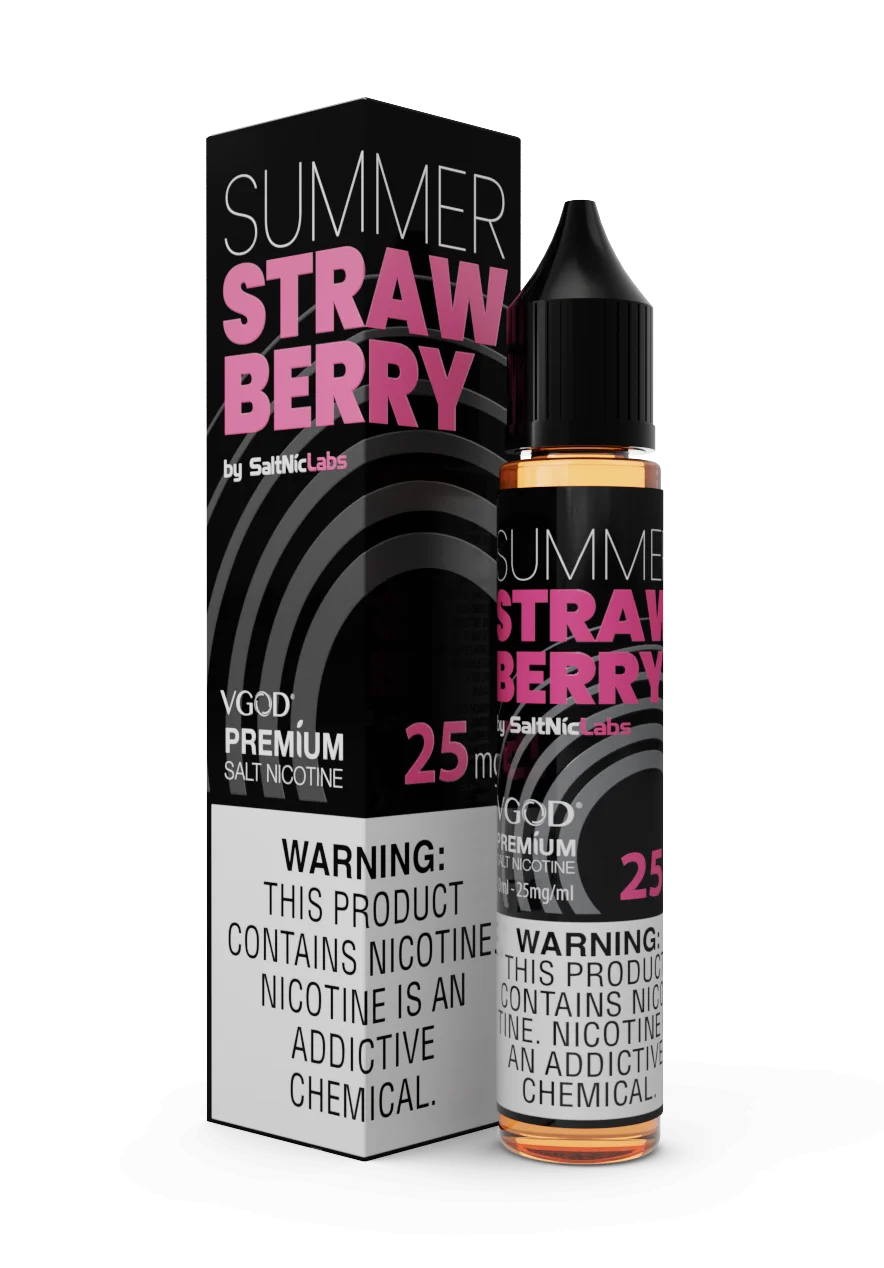 VGOD Liquid Salt 30ml 25-50 NiC في جود ليكويد سالت 25-50 نيكوتين