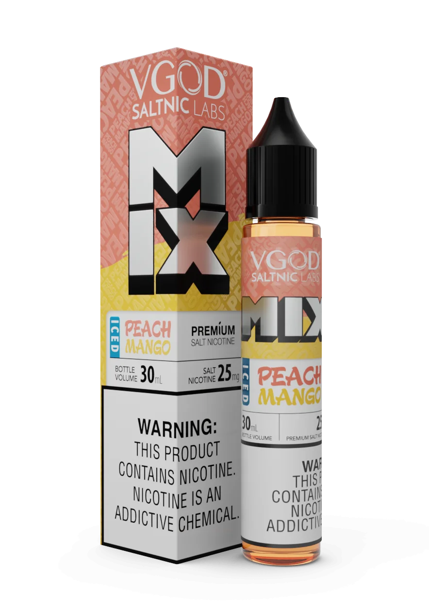 VGOD Liquid Salt 30ml 25-50 NiC في جود ليكويد سالت 25-50 نيكوتين