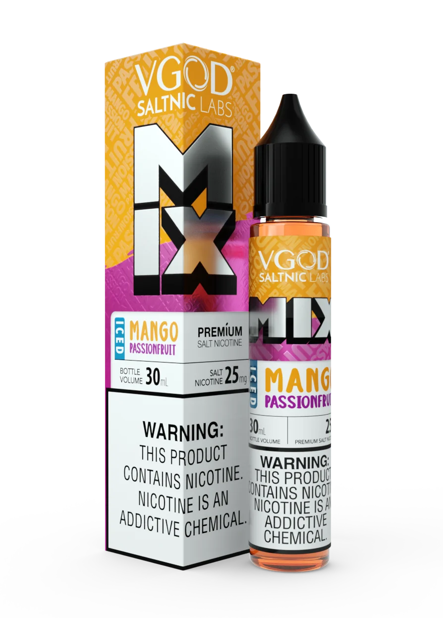 VGOD Liquid Salt 30ml 25-50 NiC في جود ليكويد سالت 25-50 نيكوتين