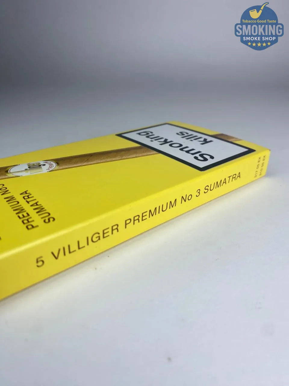 🟡 Villiger Premium No.3 Sumatra — فيليجر بريميوم رقم 3 سومطرة علبة 5 قطع