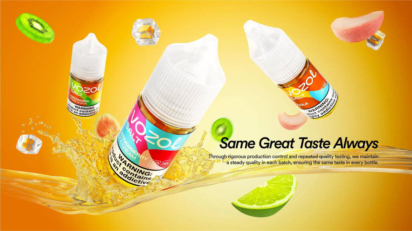 Vozol E-Liquid Salt 30 ML 30-50 Nic فوزول ليكويد سالت 30 ملي 30-50 نيكوتين