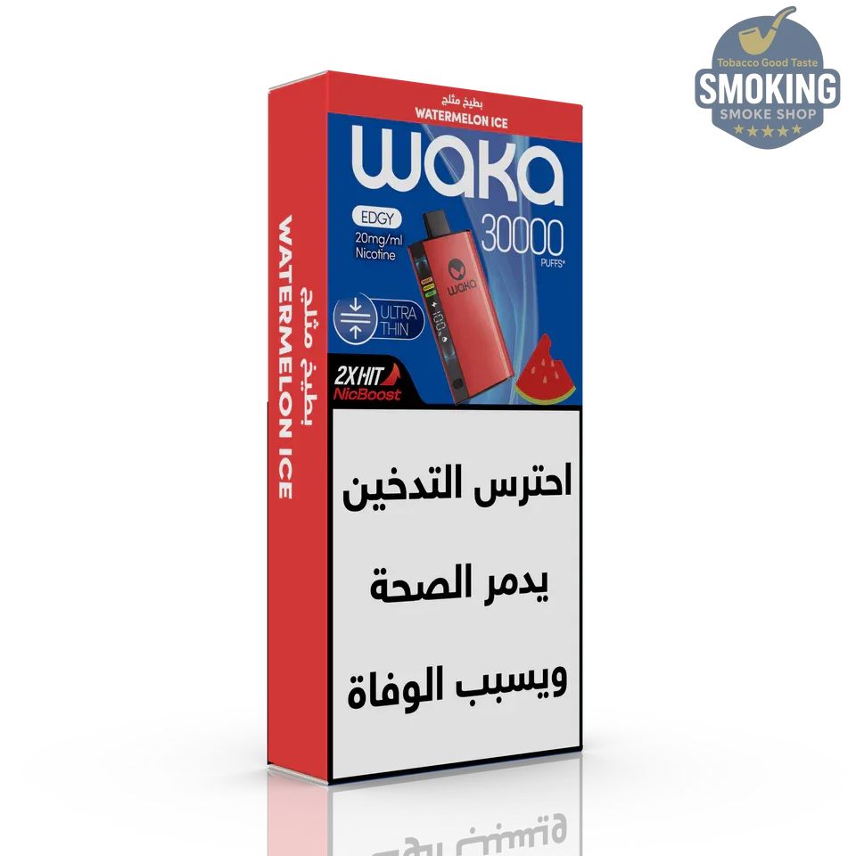 WAKA EDGY 30000 Puffs — بود ديسبوزبول واكا إيدجي 30000 سحبة