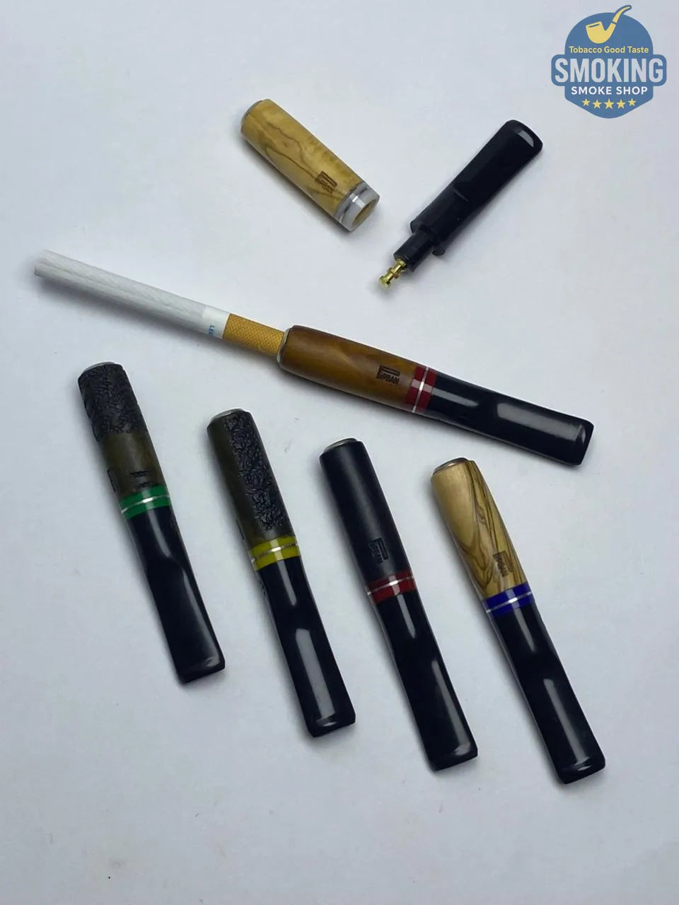 🚬 PIPSAN Wooden Cigarette Holder — مبسم سجائر خشبي فاخر من بيبسان