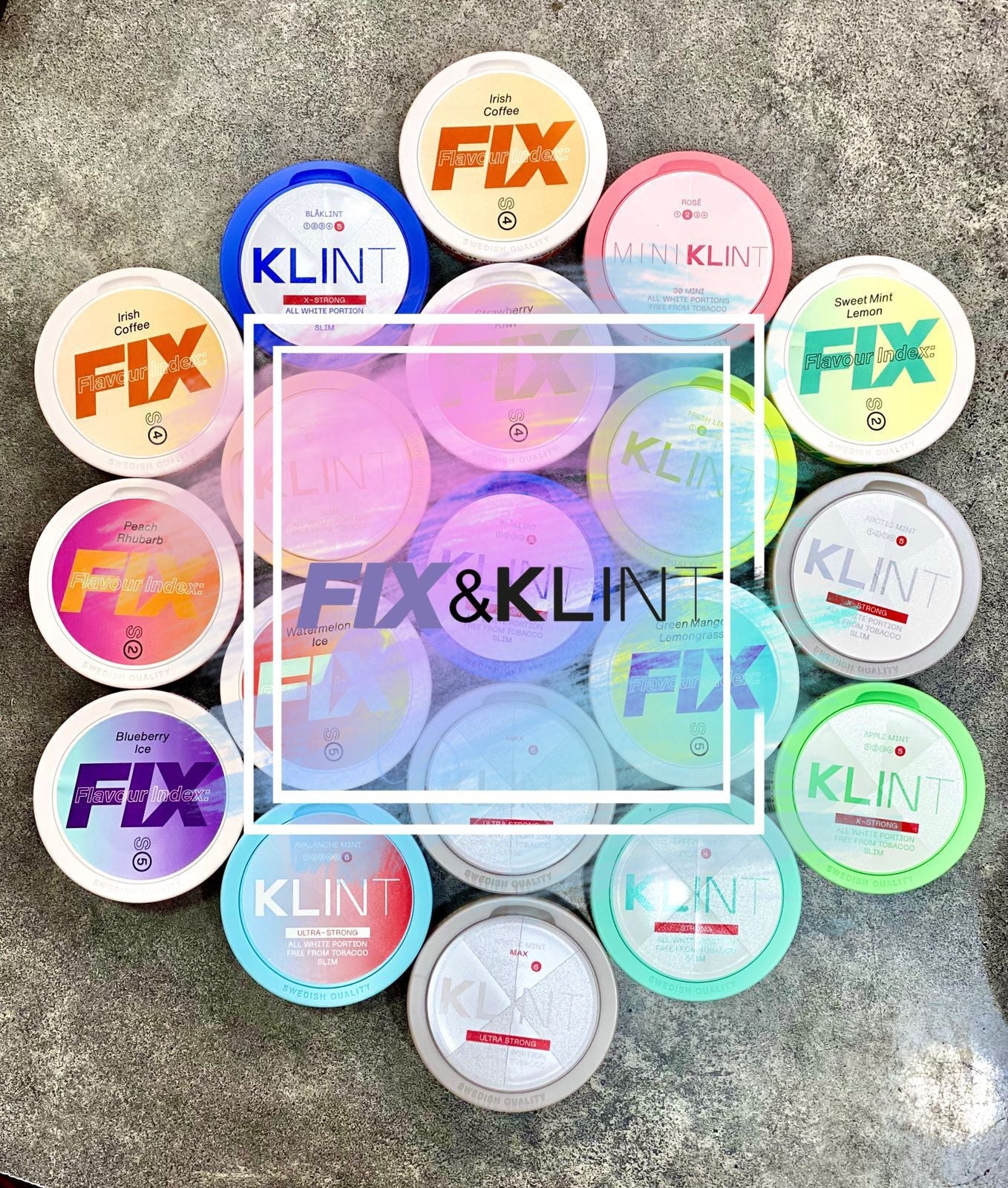 Snus - Fox - philib morris - fix - klint - Zyn -clew - Noto - Phus&nbsp;