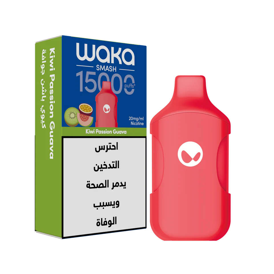 WAKA SMASH 15K Puffs بود واكا 15 الف سحبة سموكنج شوب 