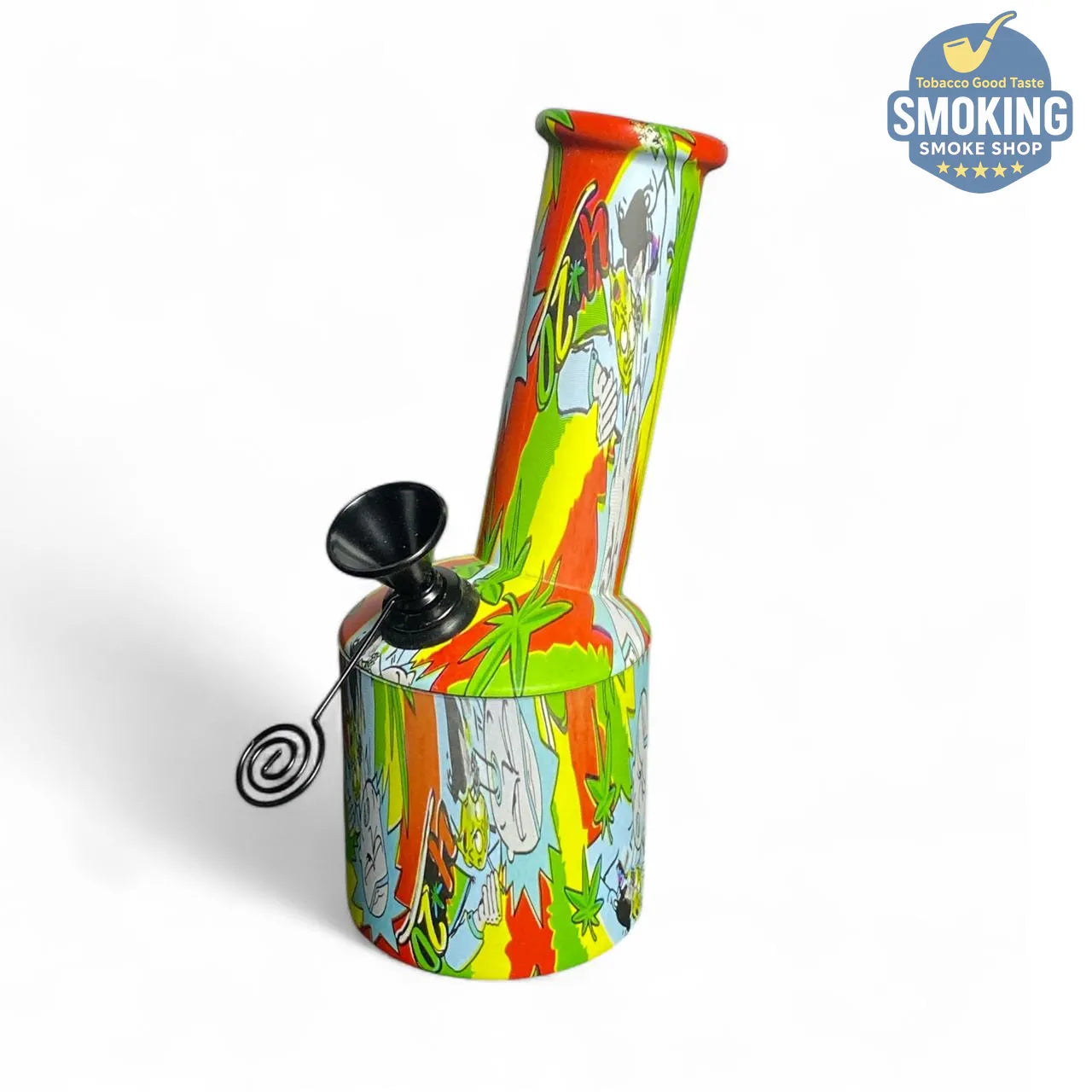 Acrylic Water Pipe — بايب ماء أكريليك صغير 12.5 سم  (تصاميم جرافيتي)
