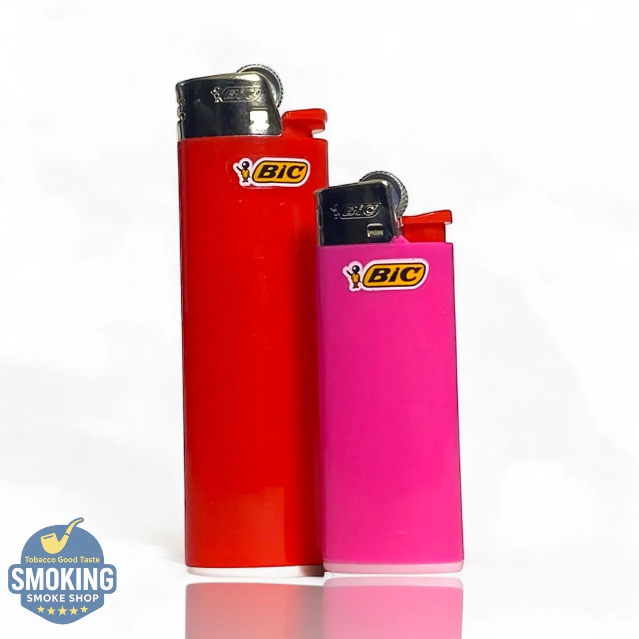 Bic Lighter Maxi & Mini بيك فرنساوي كبير وصغير سادة 