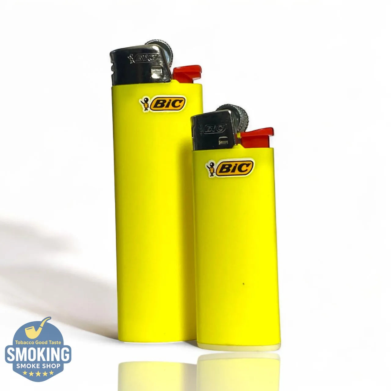 Bic Lighter Maxi & Mini بيك فرنساوي كبير وصغير سادة 
