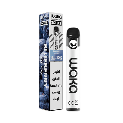 WAKA SOLO2 3k puffs بود واكا سولو 3 الاف سحبة سموكنج شوب