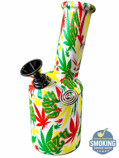 Acrylic Water Pipe — بايب ماء أكريليك صغير 12.5 سم  (تصاميم جرافيتي)