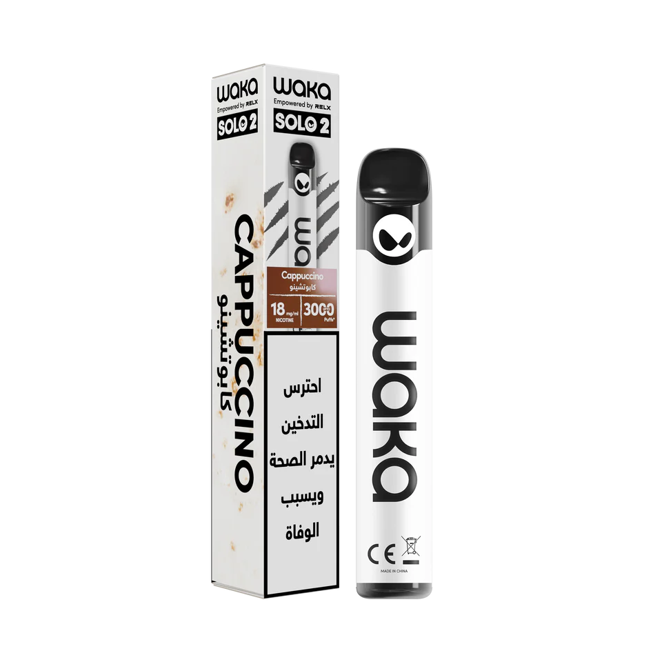 WAKA SOLO2 3k puffs بود واكا سولو 3 الاف سحبة سموكنج شوب