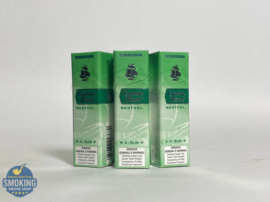 Captain black X slim size Mint & Ice كابتن بلاك اكس سليم نعناع وآيس 