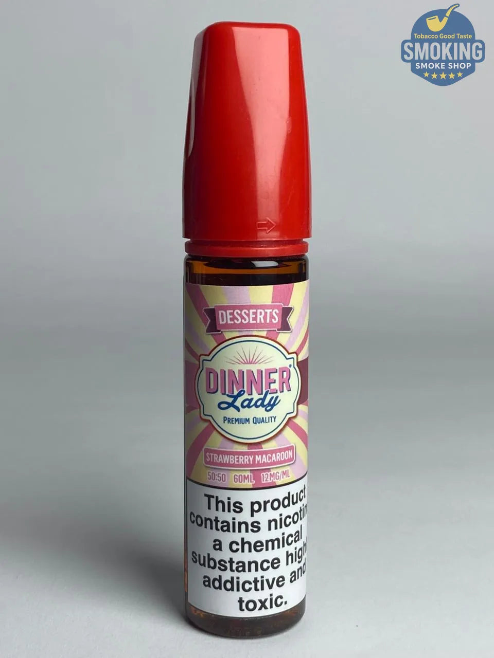 🧁 Dinner Lady E-Liquid MTL 12 NIC 60ML — دِينَر ليدي ليكويد سحبة سيجارة 60 ملي 12 نيكوتين بنكهات الحلويات الفاخرة