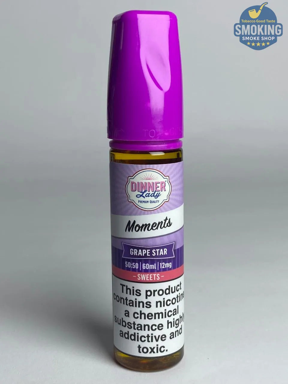 🧁 Dinner Lady E-Liquid MTL 12 NIC 60ML — دِينَر ليدي ليكويد سحبة سيجارة 60 ملي 12 نيكوتين بنكهات الحلويات الفاخرة